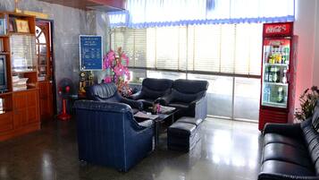 Sala de estar en el lobby