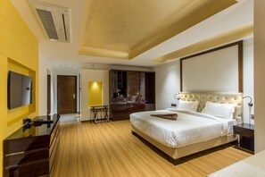 1 habitación, ropa de cama de alta calidad y minibar 