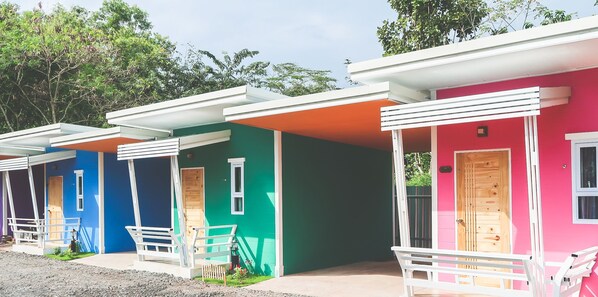 Voorkant van accommodatie