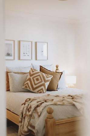 Appartement Deluxe, 2 chambres, hypoallergénique, vue fleuve | 1 chambre, surmatelas, décoration personnalisée