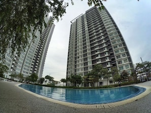 View from property - City Living with Panoramic Sea Views at Danga Bay (Johor Bahru)