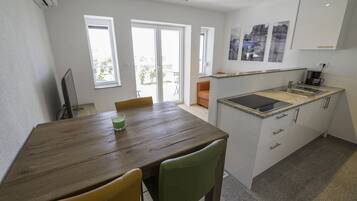 Spiseområde på rommet