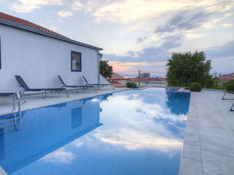 Seasonal outdoor pool