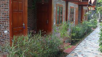 Fachada de la propiedad