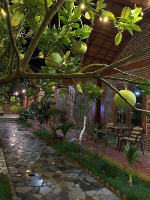 Fachada de la propiedad