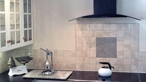 Villa, 6 Bedrooms | Private kitchen | Coffee/tea maker, full-size fridge, microwave, oven - Eugenia Haus (Engelberg)