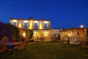 Front of property – evening/night