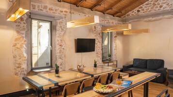 City Studio, Terrace (First Floor) | Living area | 32-inch flat-screen TV with satellite channels, TV