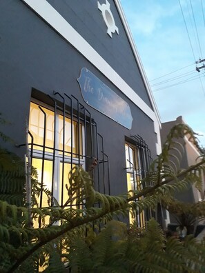 Front of property – evening/night