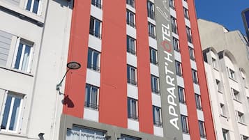 Façade de l’hébergement