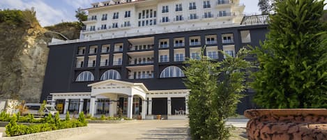 Fassade der Unterkunft