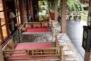 Sala de estar en el lobby