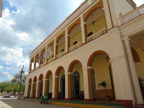 Fassade der Unterkunft