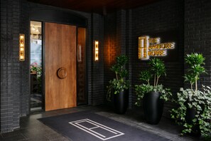 Voorkant van accommodatie