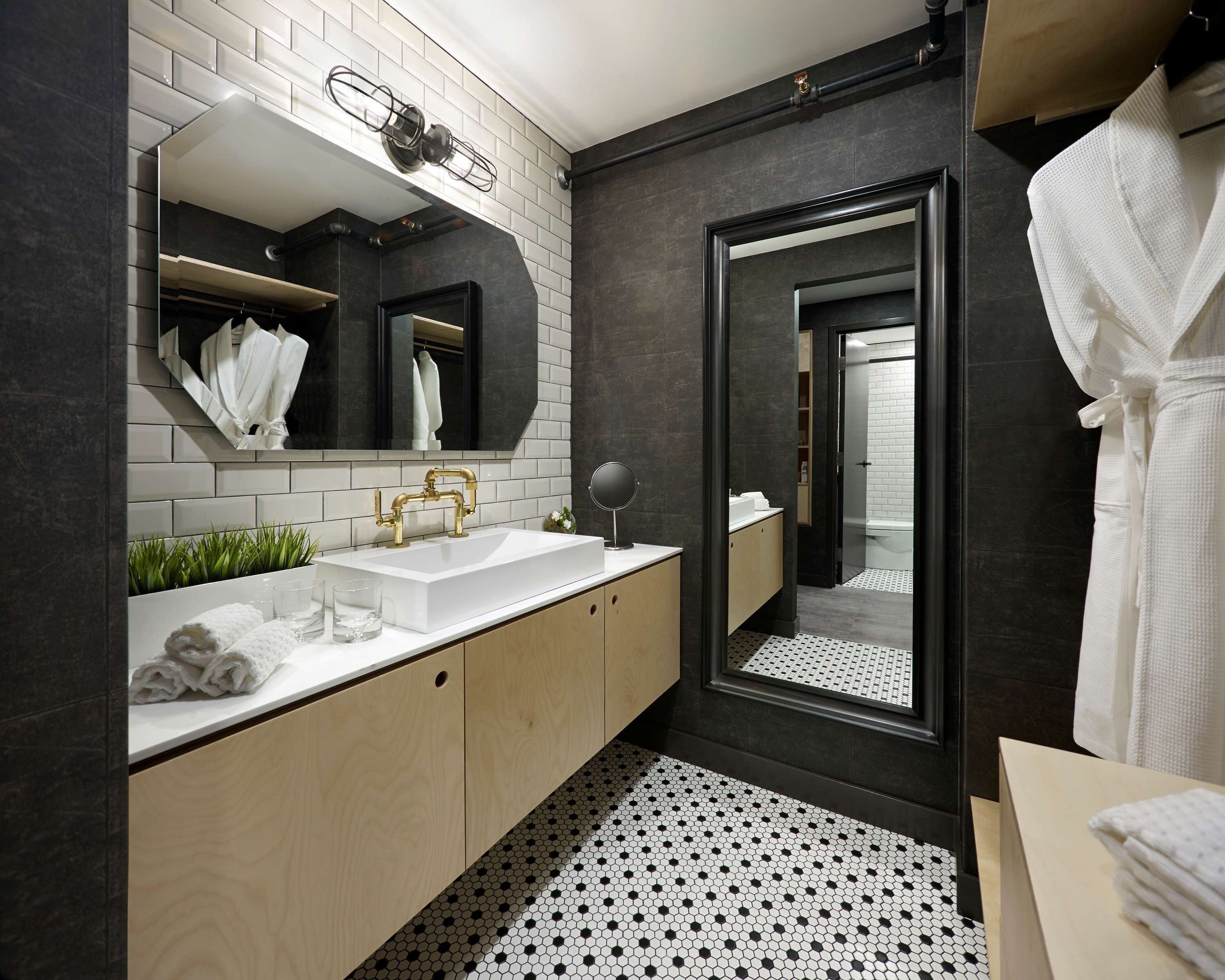 shower, rainfall showerhead, designer toiletries, hair dryer