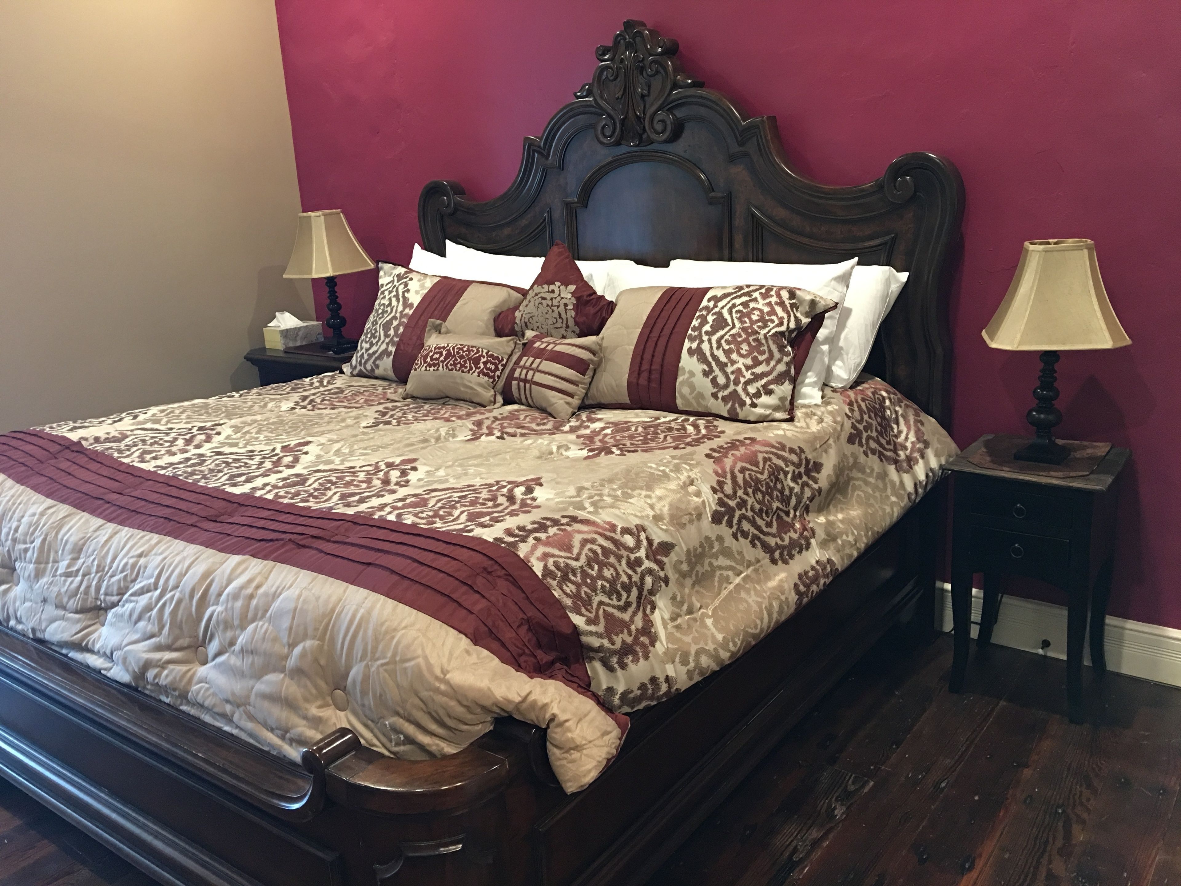 deluxe room, 1 king bed | premium bedding, iron/ironing board, free wifi, bed sheets