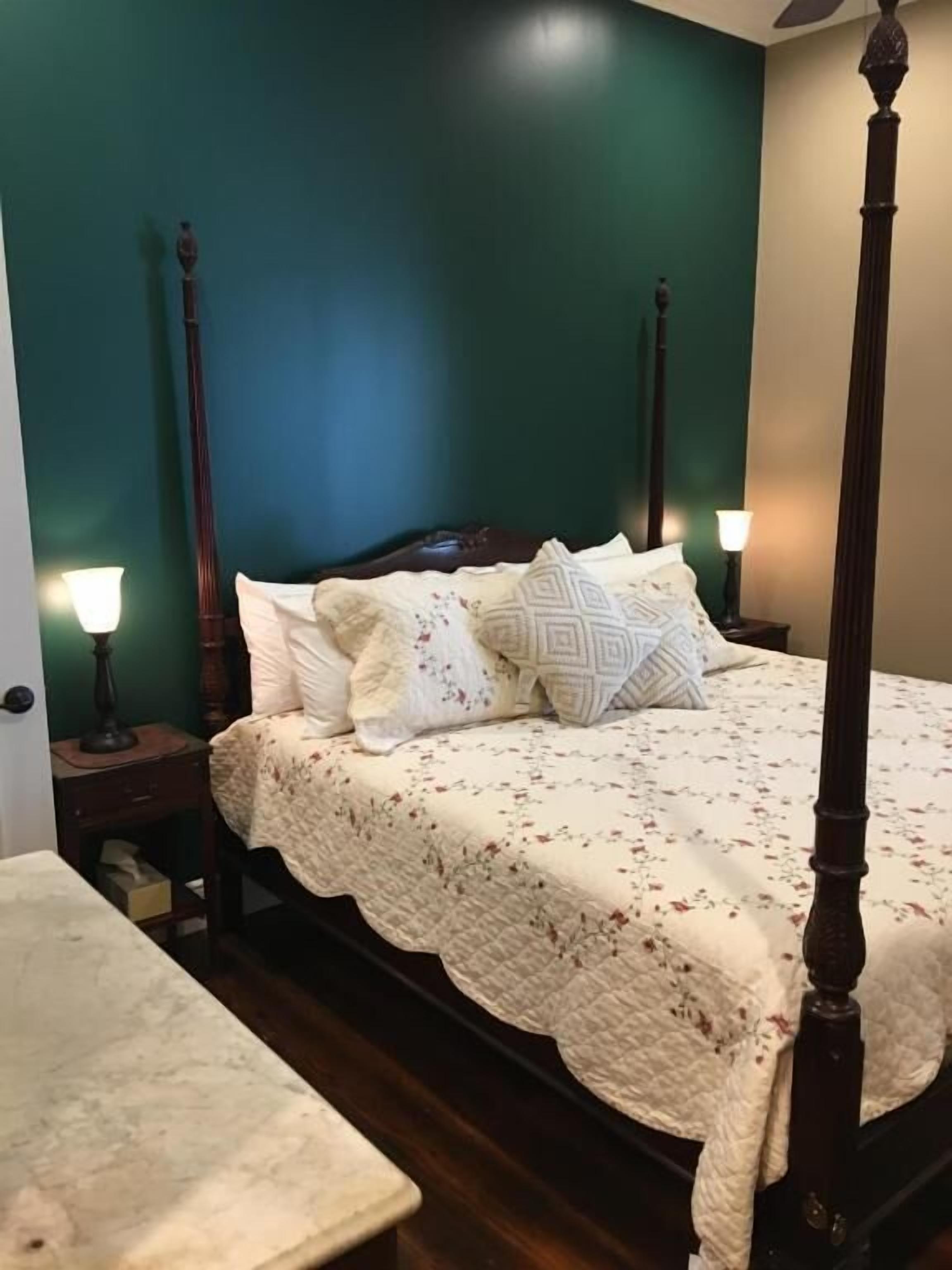 premium bedding, iron/ironing board, free wifi, bed sheets