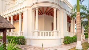 Fassade der Unterkunft