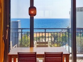 Vista a la playa o al mar