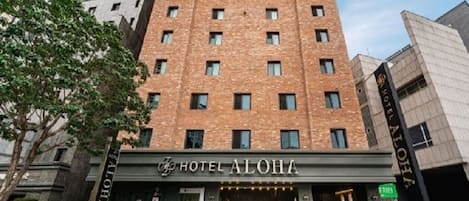 Voorkant van accommodatie