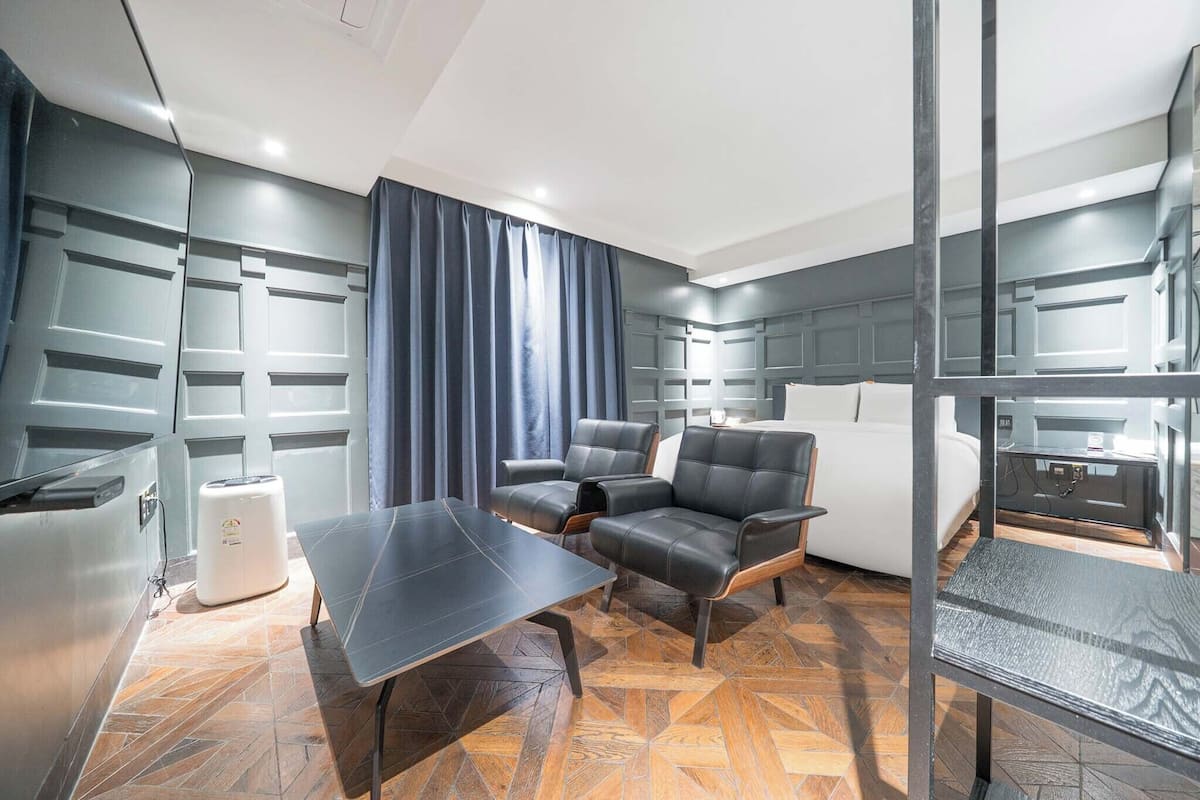 Premier Double Room | Frette Italian sheets, premium bedding, individually decorated