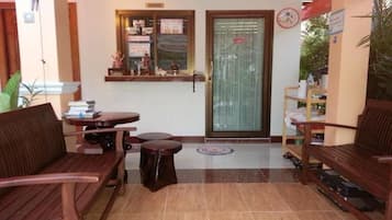 Lobby sitting area