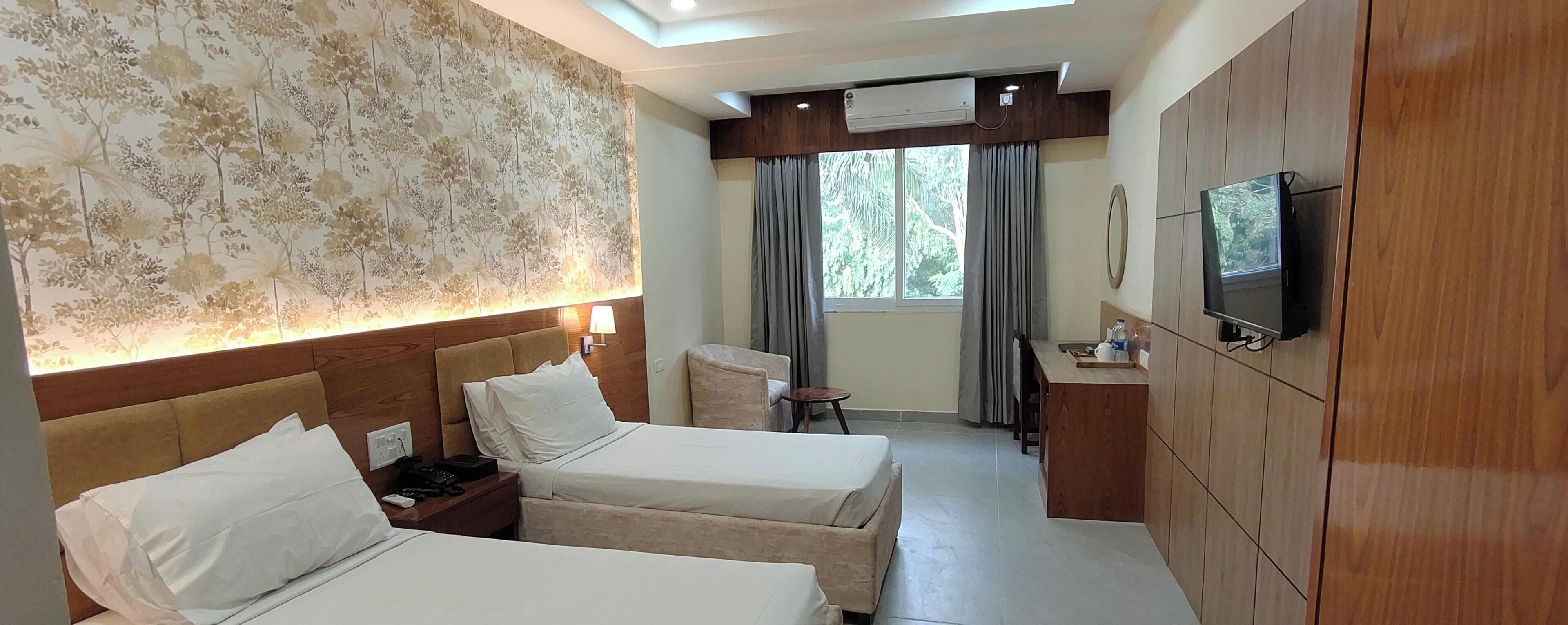Standard Twin Room, Non Smoking, Garden View