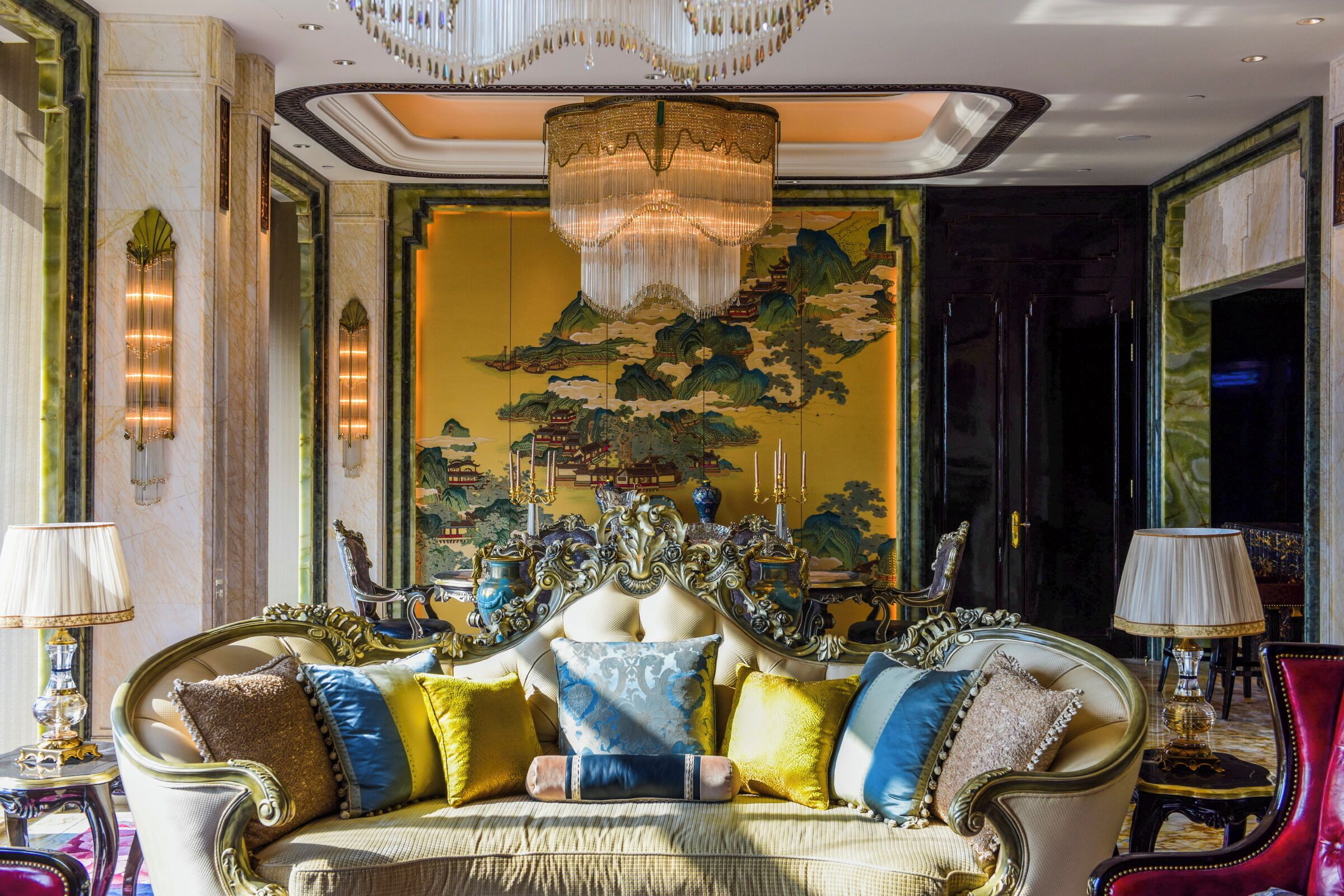 Presidential Suite | Premium bedding, down comforters, minibar, in-room safe