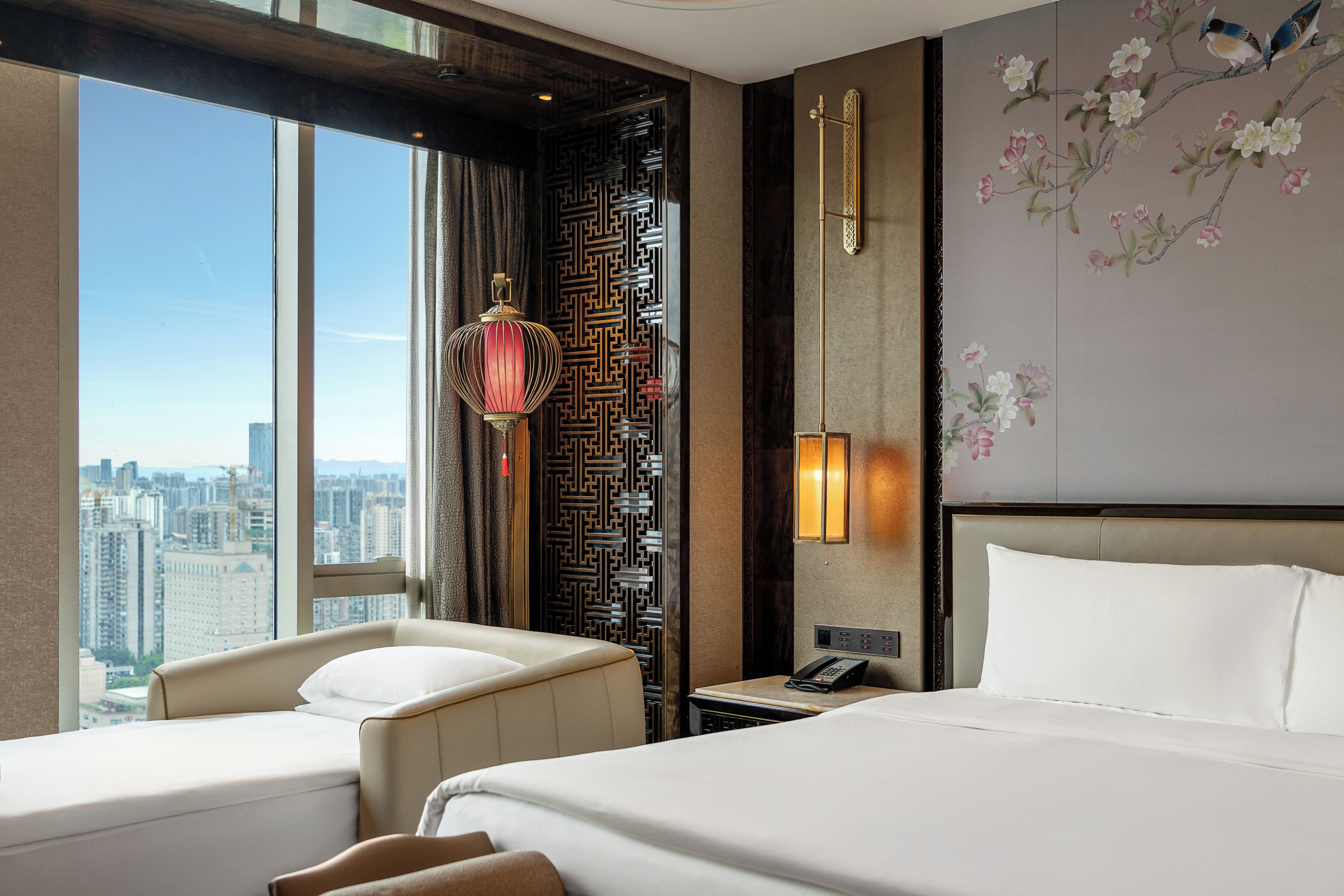 Grand Deluxe King Room with River View | Premium bedding, down comforters, minibar, in-room safe