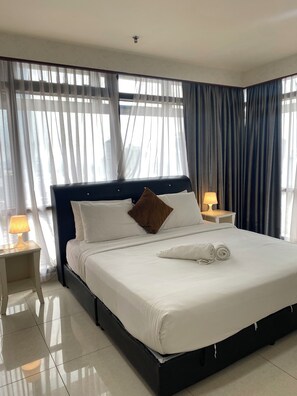 Deluxe-Suite, 2 Schlafzimmer | Blick auf die Stadt