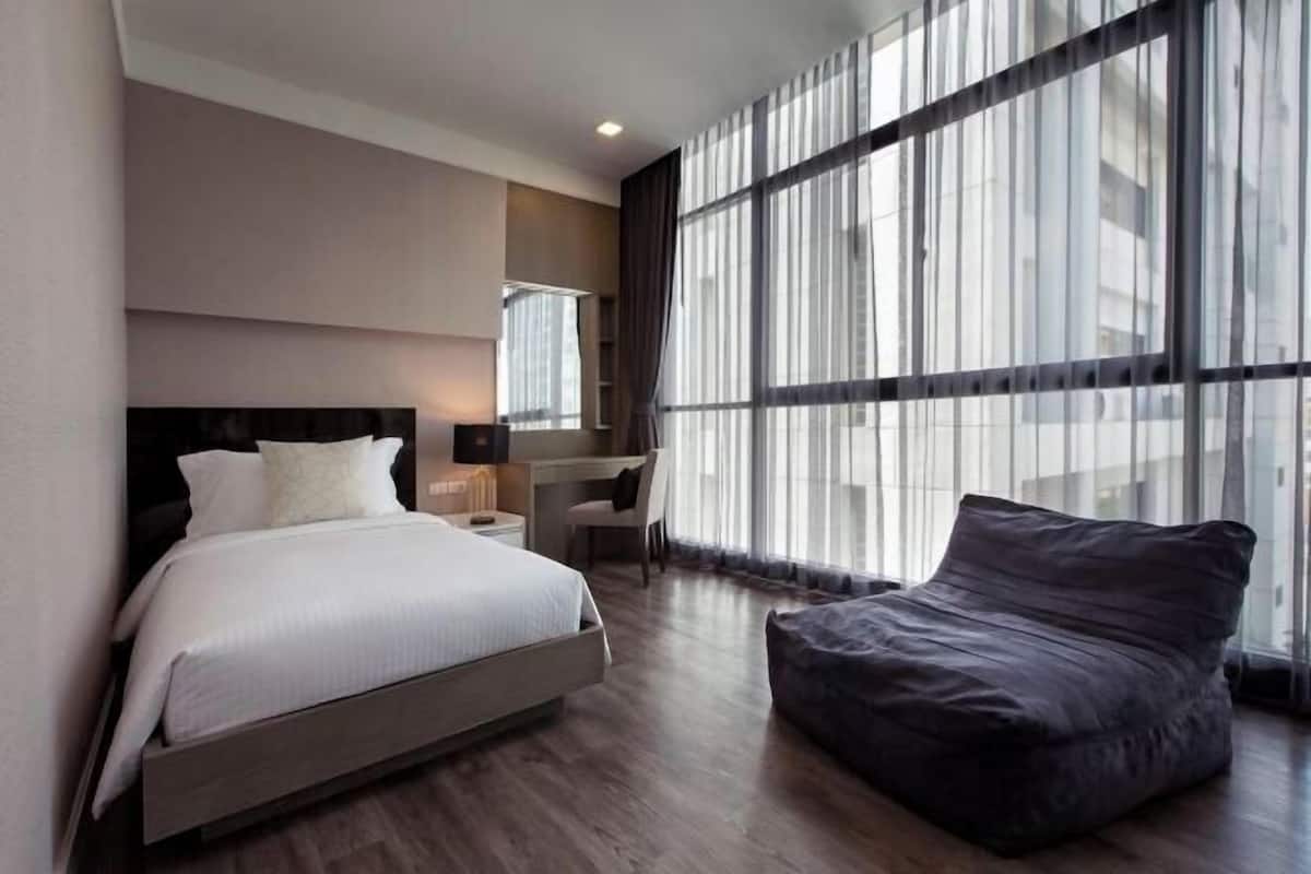 In-room safe, desk, soundproofing, free cots/infant beds
