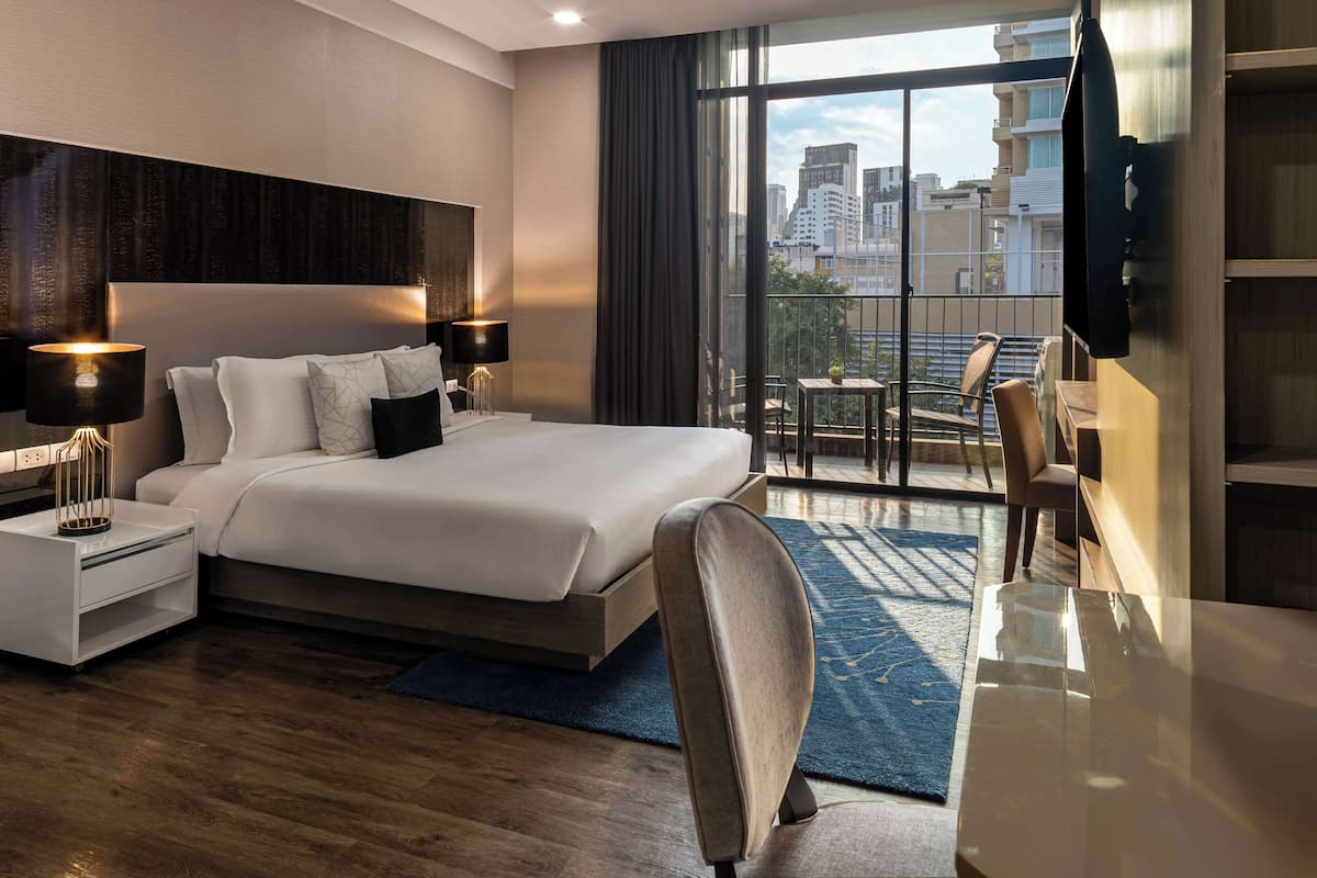 In-room safe, desk, soundproofing, free cots/infant beds