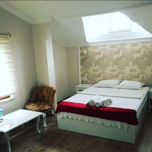 Minibar, escritorio, tabla de planchar con plancha y wifi gratis