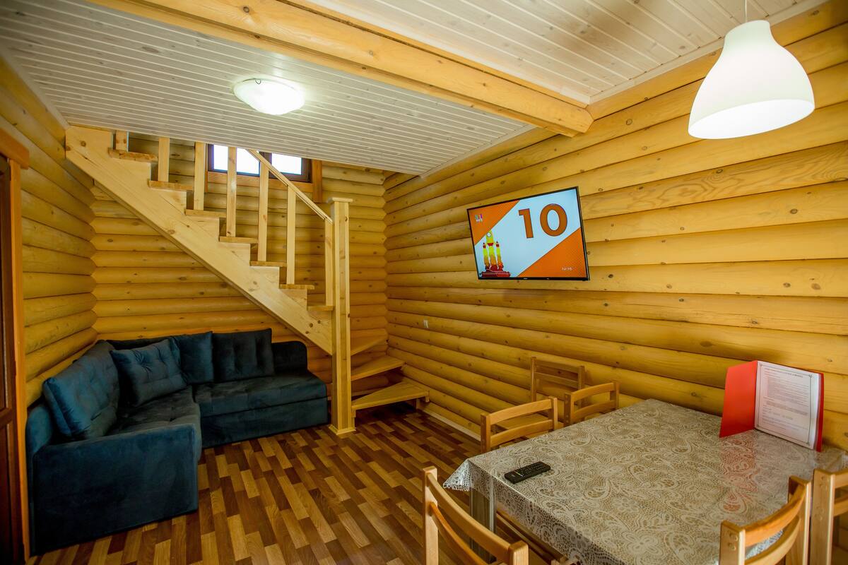 Cottage, 2 camere da letto | Area soggiorno | TV