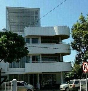 Façade de l’hébergement