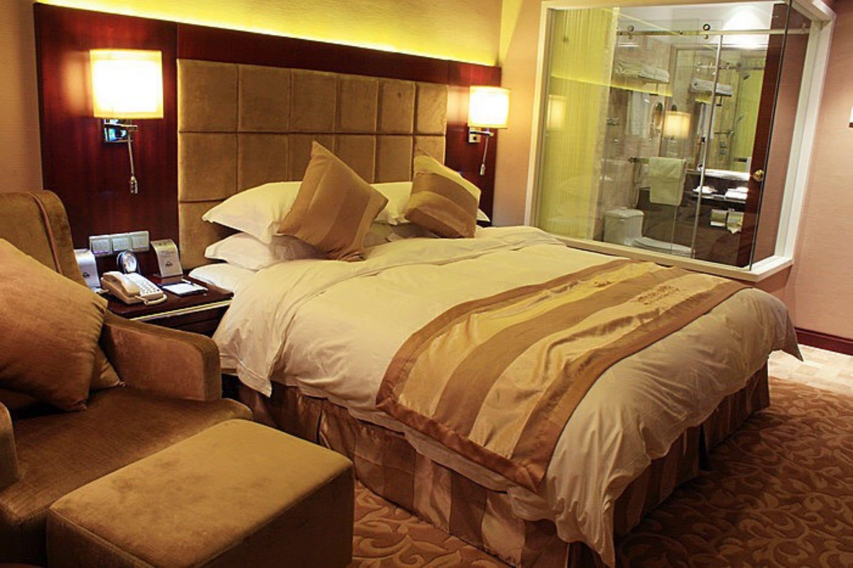 Minibar, in-room safe, desk, blackout curtains