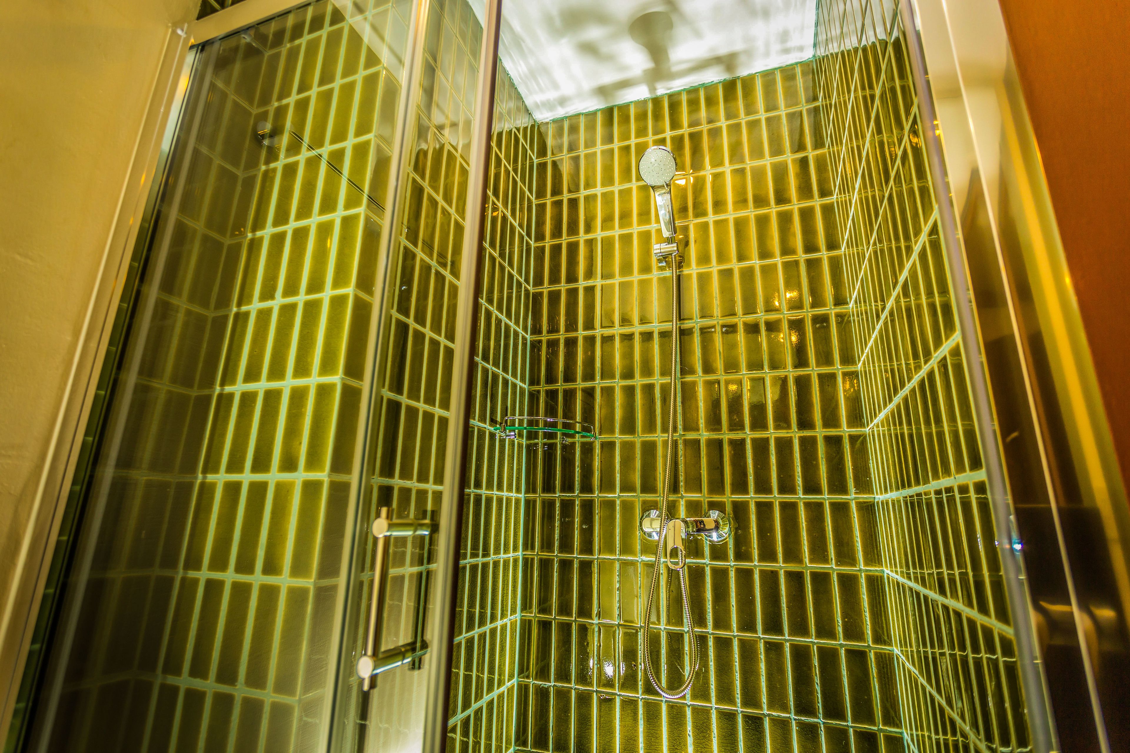 standard twin room | bathroom shower