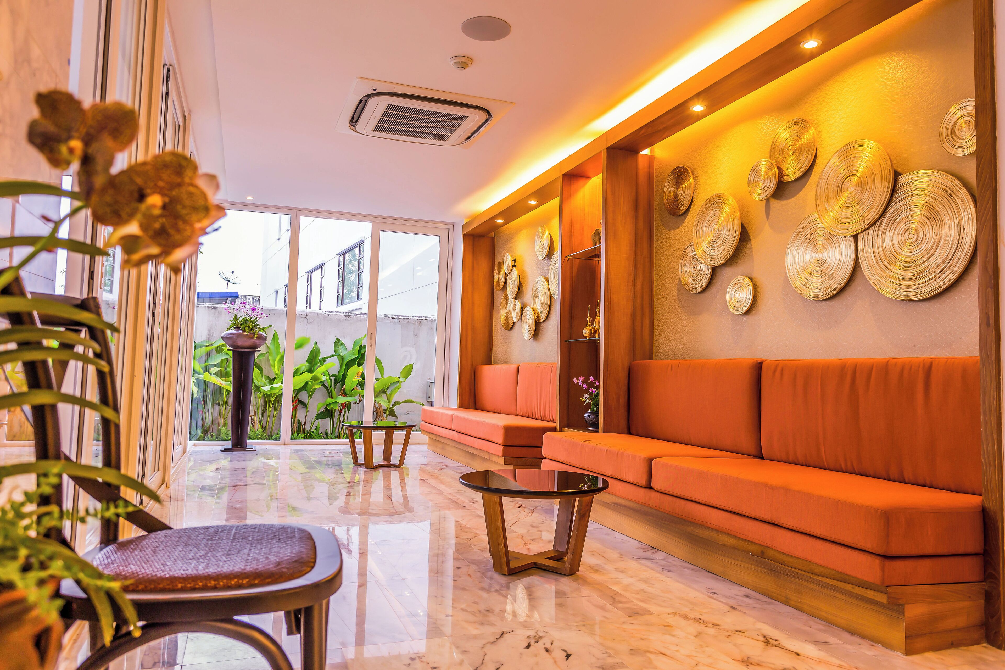 Fachada de la propiedad