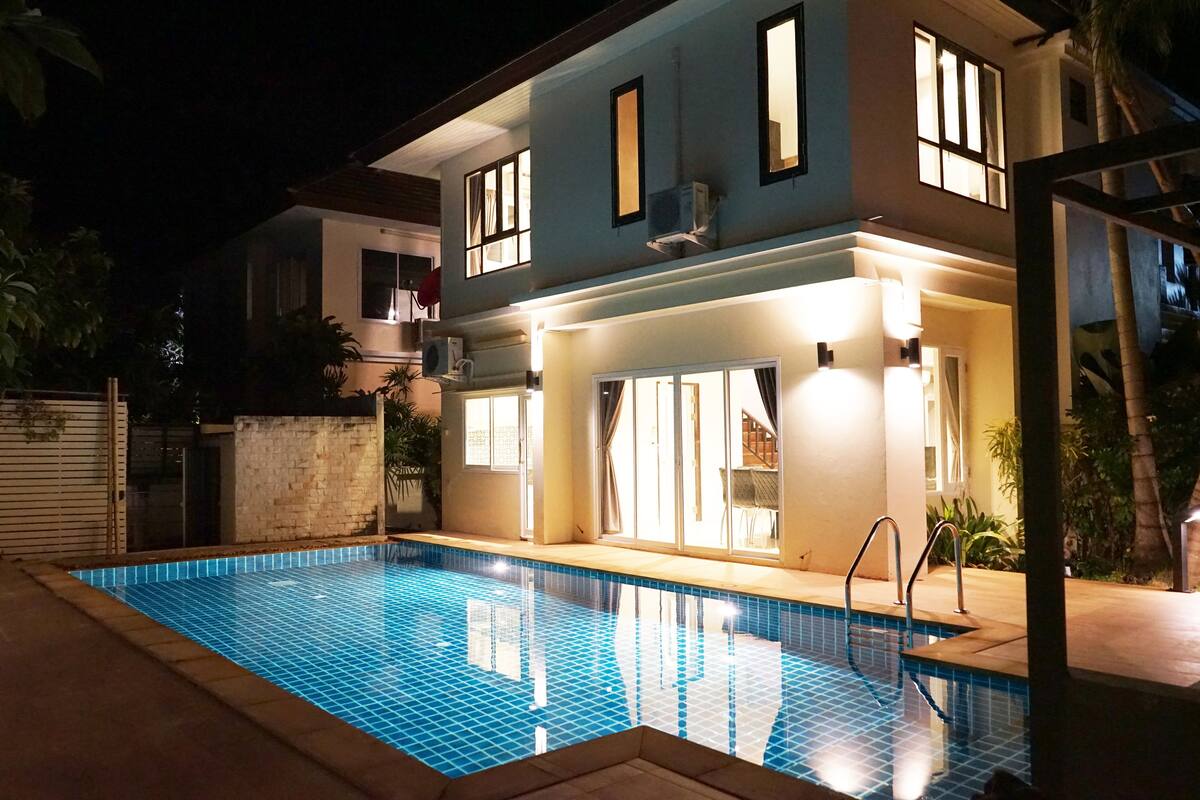 3-Bedroom Private Pool Villa | Terrace/patio