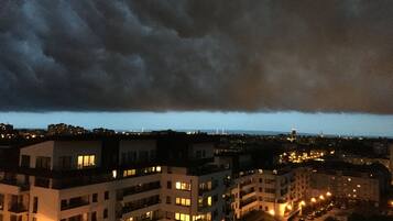 Deluxe-Apartment (Panoramiczna 12) | Individuell dekoriert, schallisolierte Zimmer, Bügeleisen/Bügelbrett