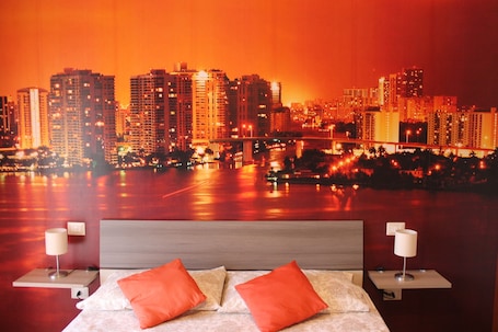 Double Room | Premium bedding, blackout drapes, free WiFi