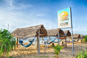 Private beach