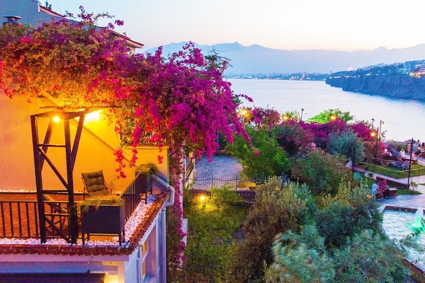 Panoramic Double Room, 1 King Bed, Terrace, Sea View | View from room