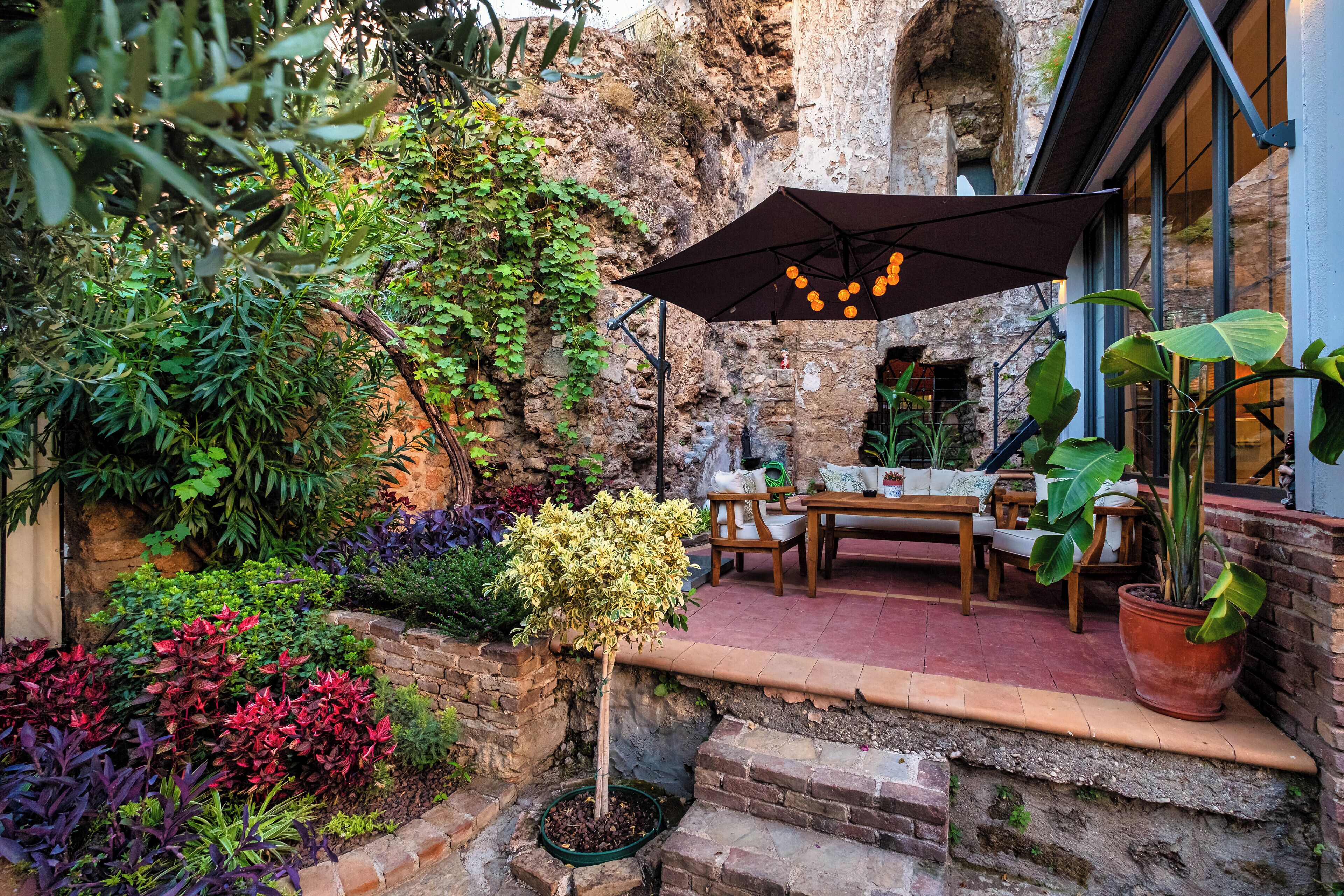 Habitación doble panorámica, 1 cama King size, Terraza, vista al mar | Terraza o patio