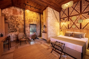 Suíte estúdio elite, em edifício anexo | Roupas de cama premium, frigobar, Wi-Fi de cortesia, roupa de cama