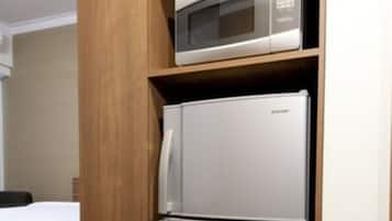 豪華客房 | 私人廚房 | 電冰箱、微波爐、咖啡機/沖茶器、電熱水壺