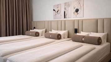 Superior-Apartment, 1 Queen-Bett und Schlafsofa | Zimmersafe, schallisolierte Zimmer, Bügeleisen/Bügelbrett