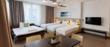 Appartement Supérieur, 1 grand lit et 1 canapé-lit