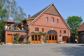Voorkant van accommodatie