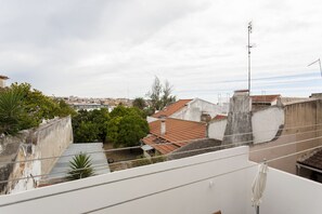 Enjoy breathtaking views of the city from this rooftop oasis.